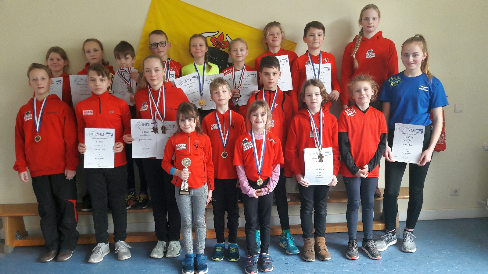 Die Laager Kinder haben es schon wieder getan – Sieg im Nachwuchslaufcup