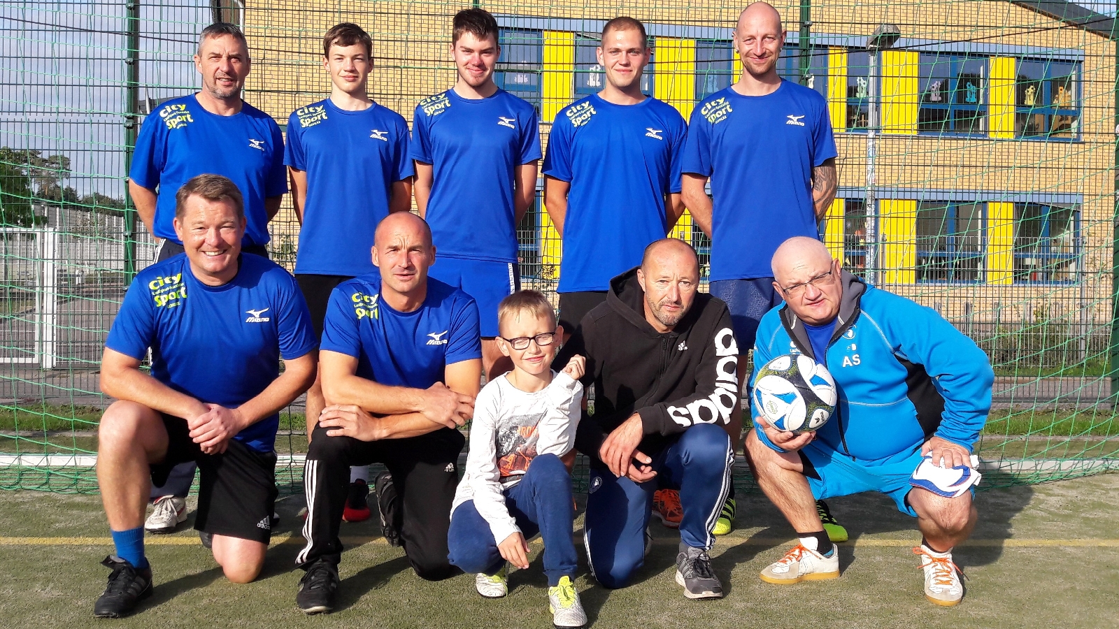 Fußball nur so zum Spaß und mit guten Freunden