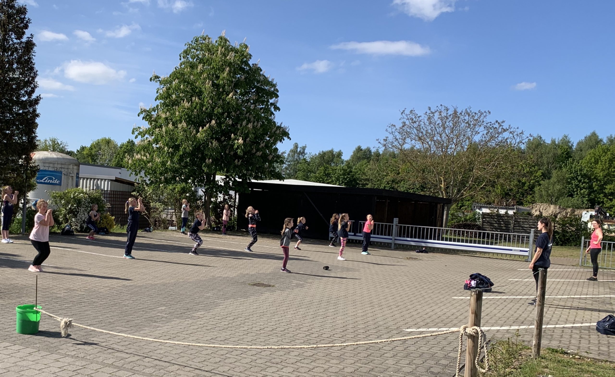 Training unter Auflagen wieder angelaufen