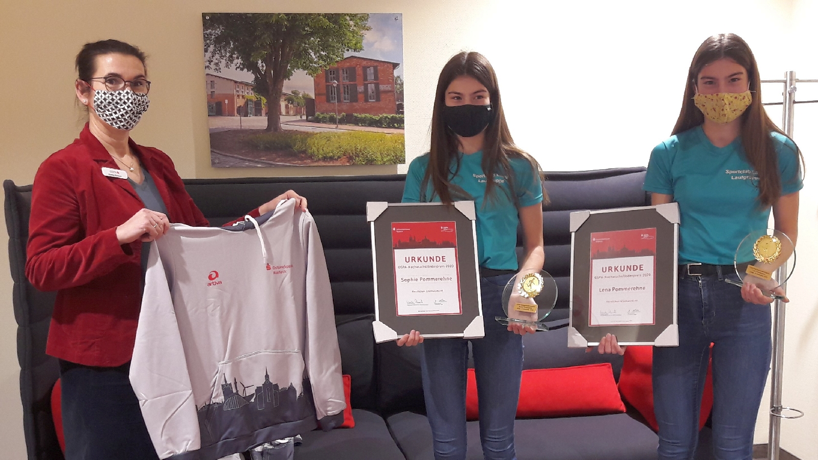 7. OSPA-Nachwuchsförderpreis geht an Laager Laufzwillinge