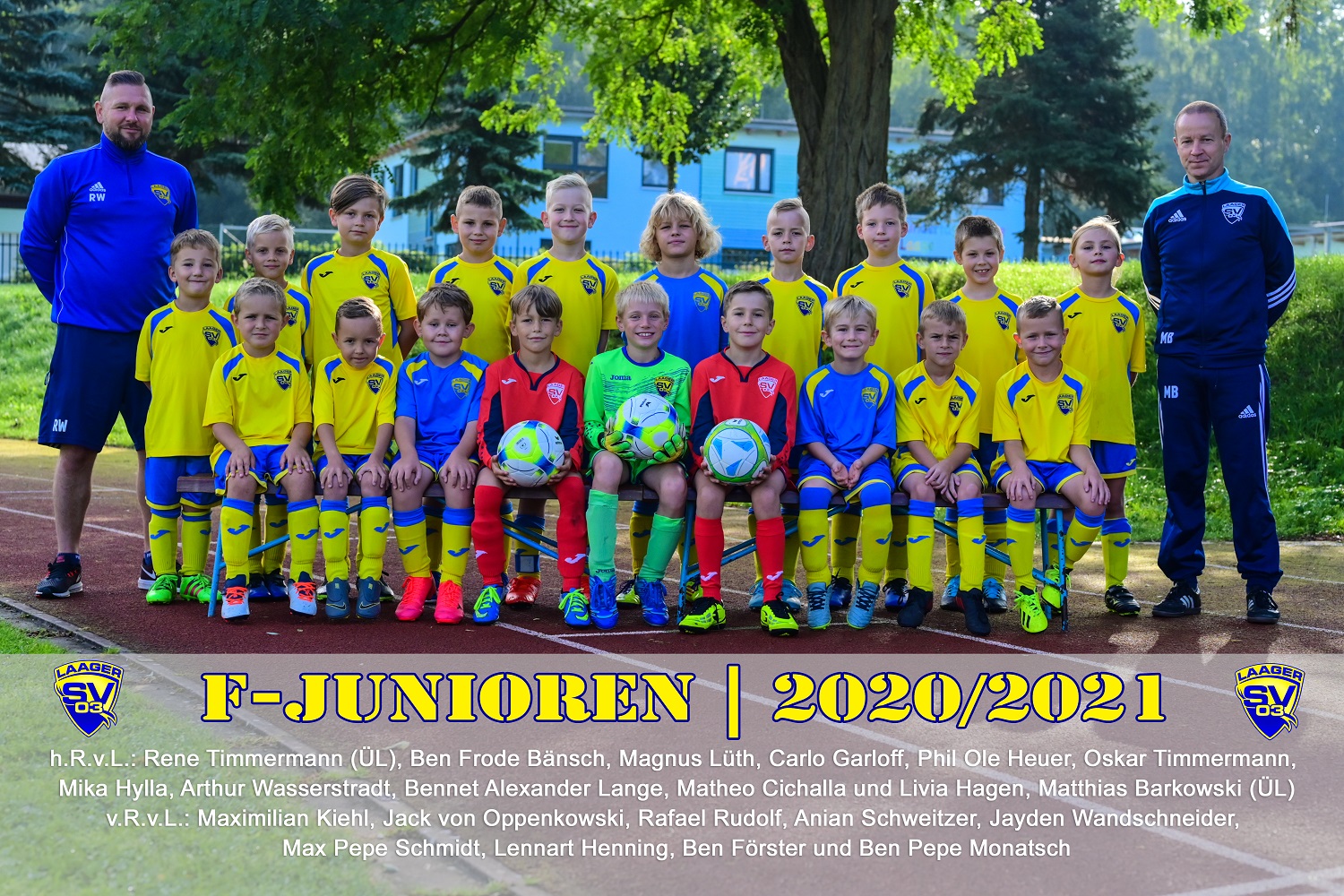 F-Junioren während Corona