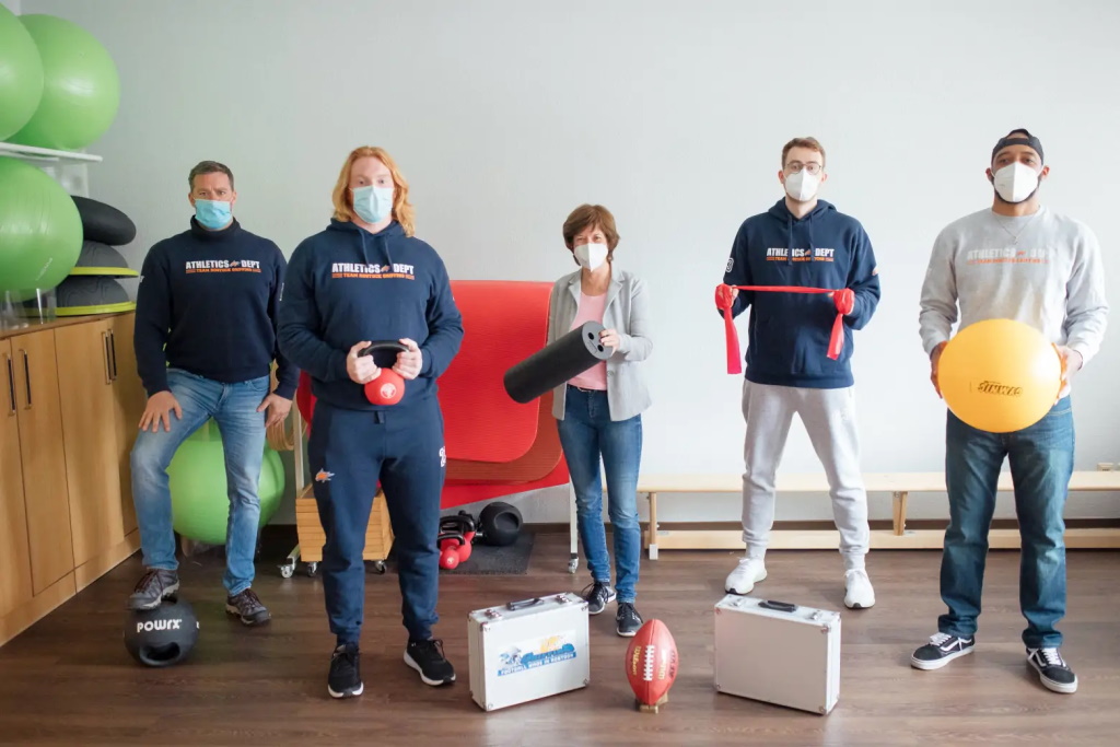 Physiotherapie Arndt an der Seite der Griffins