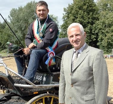Mario Schildt erneut Landesmeister der Vierspännerfahrer