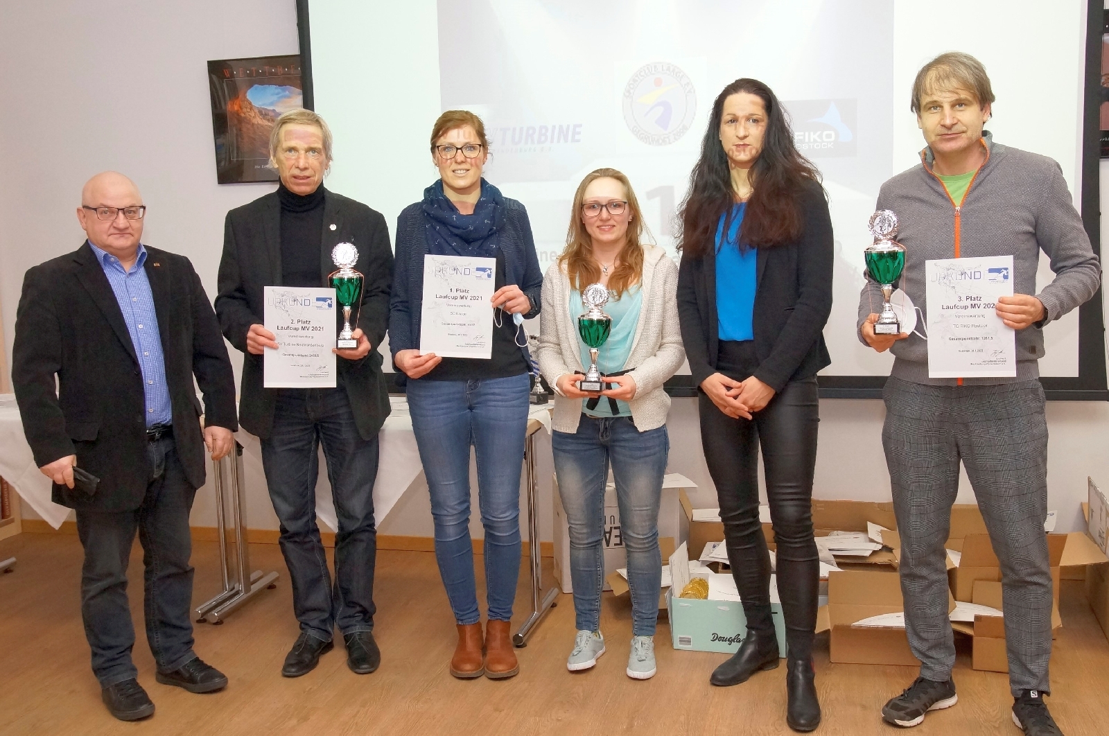 Laufcup – Siegerehrung im kleinen Rahmen