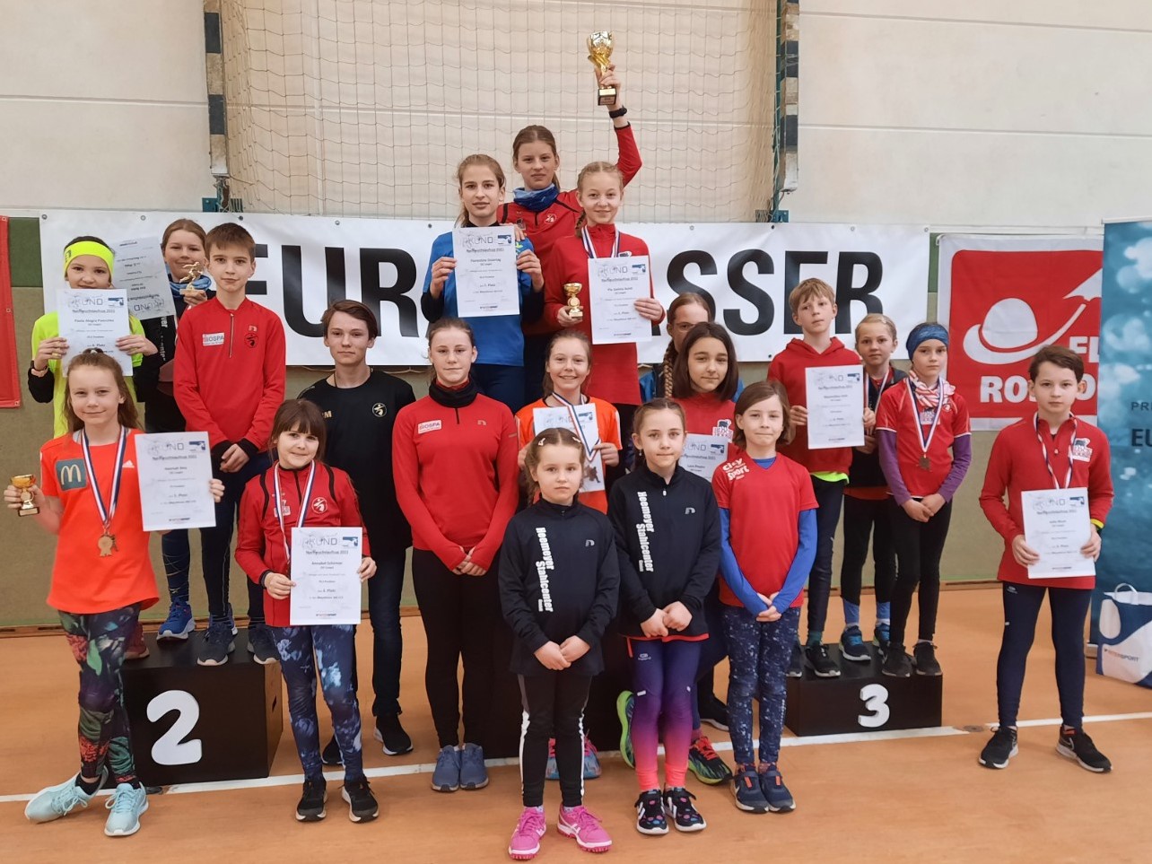 Nachwuchslaufcup feierlich ausgewertet