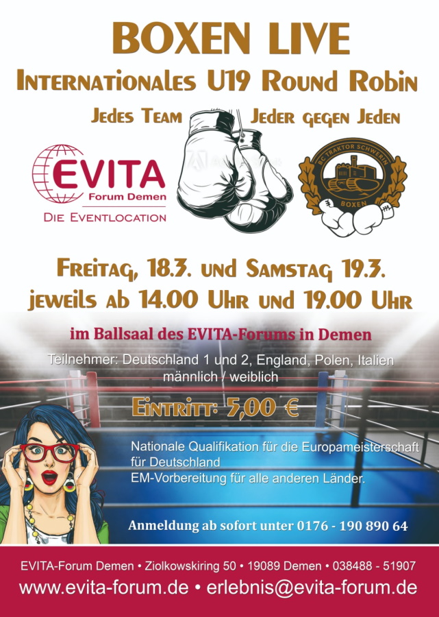 Schweriner Box-Sextett bei EM-Quali in Demen