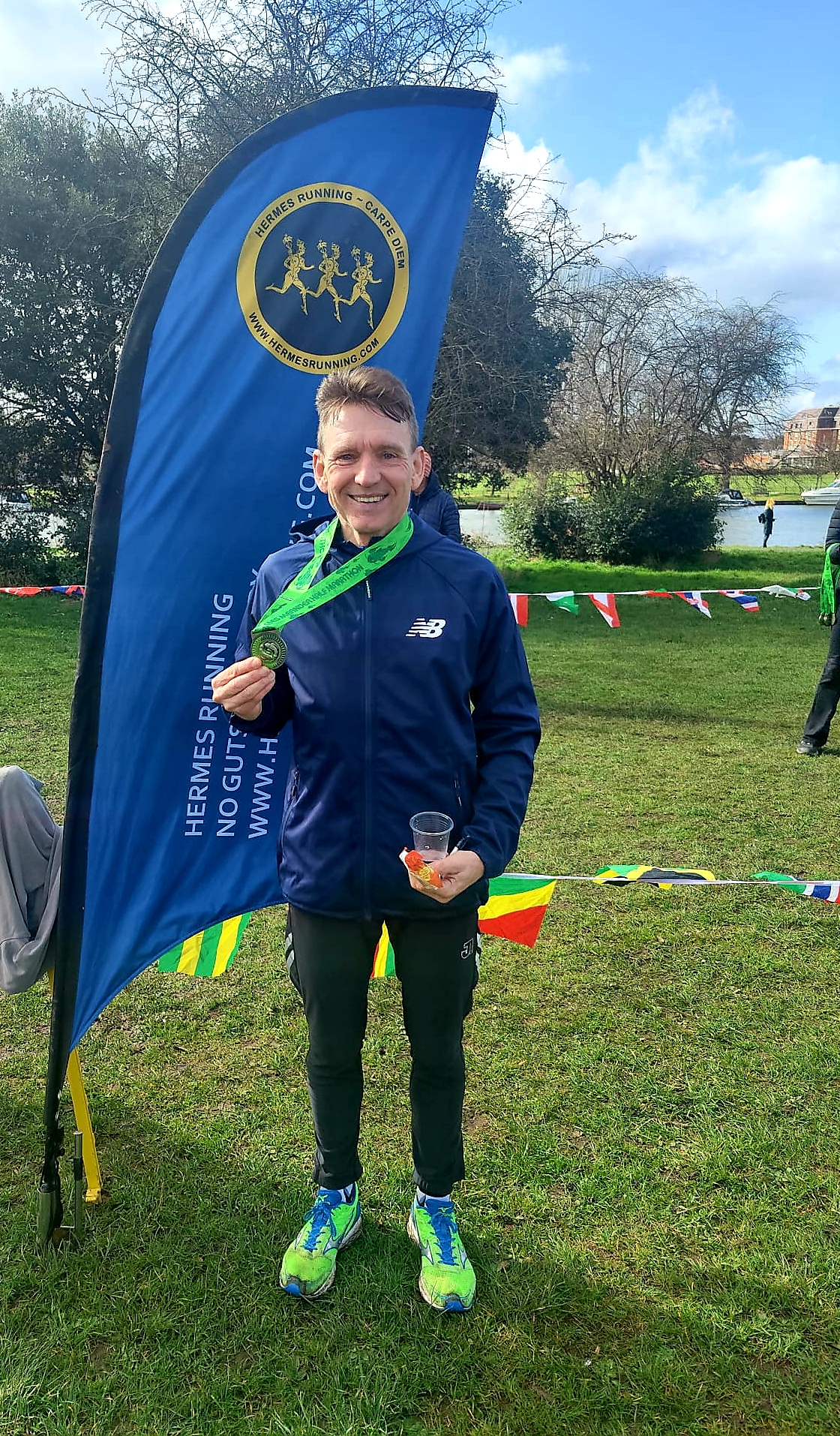 Der Themse Halbmarathon „13.1 Miles“ am 12. März 2022 in London