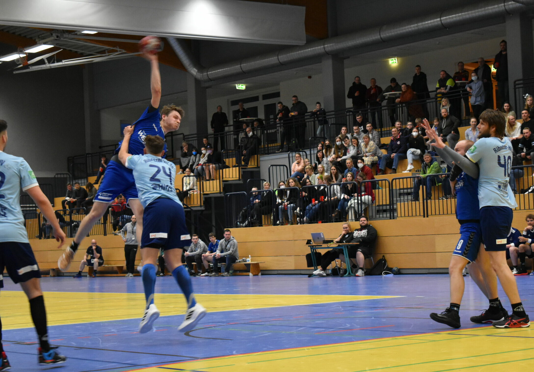 Greifswalder Handballer erkämpfen Heimsieg