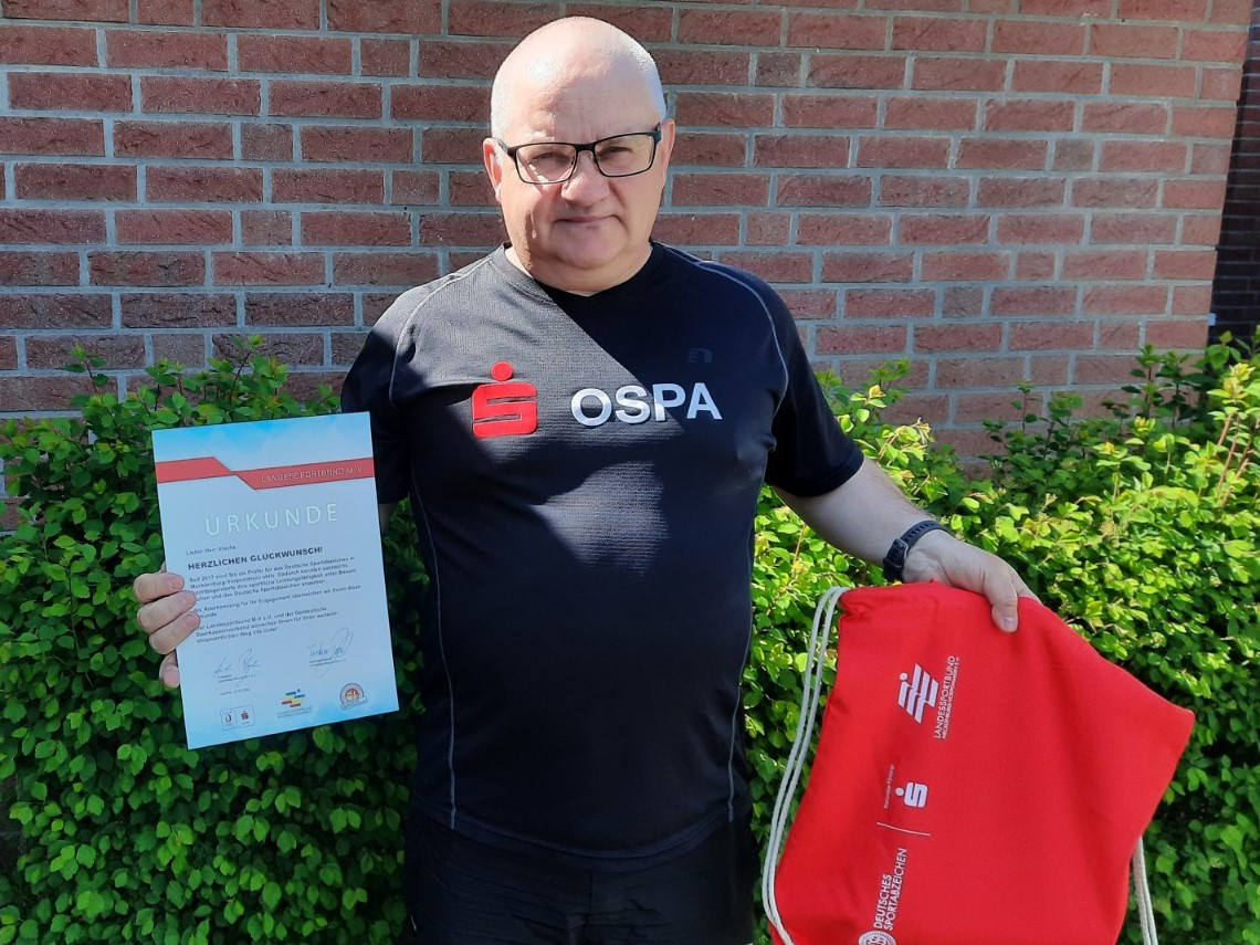 Sportabzeichen-Abnahme wird wahrgenommen und anerkannt