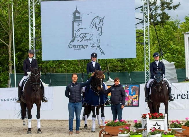 Antonia Kurp Siegerin der Quali Femfert Dressage Trophy 2022