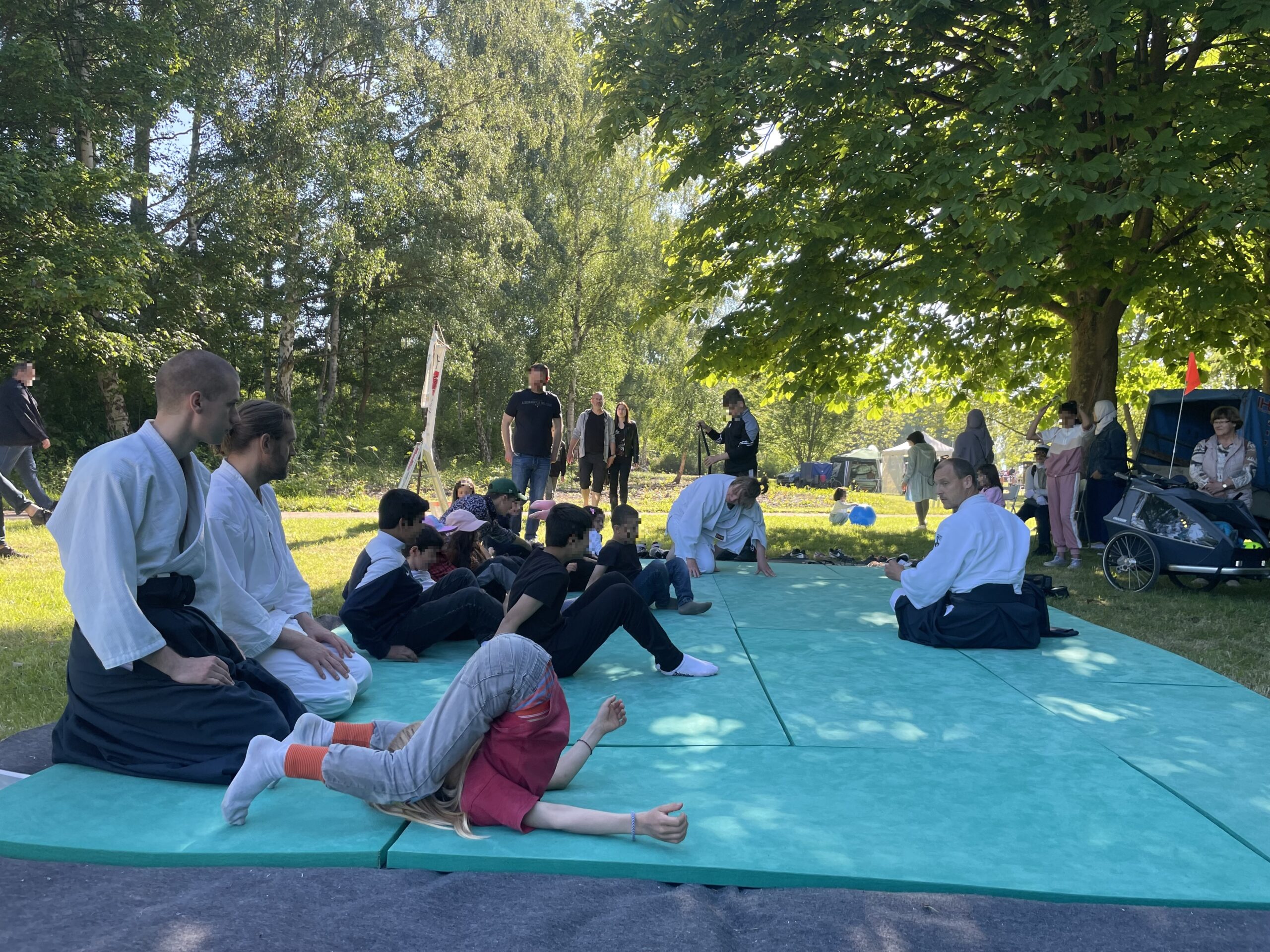 PICKNICK IM STADTGRÜN – Die Aikidoschule durfte dazu beitragen