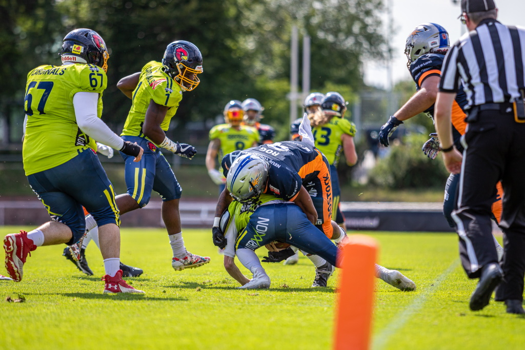 Griffins mit Befreiungsschlag beim 35:7 Heimsieg