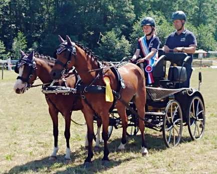 Die 15-jährige Michele Schildt holt Titel in Katzow