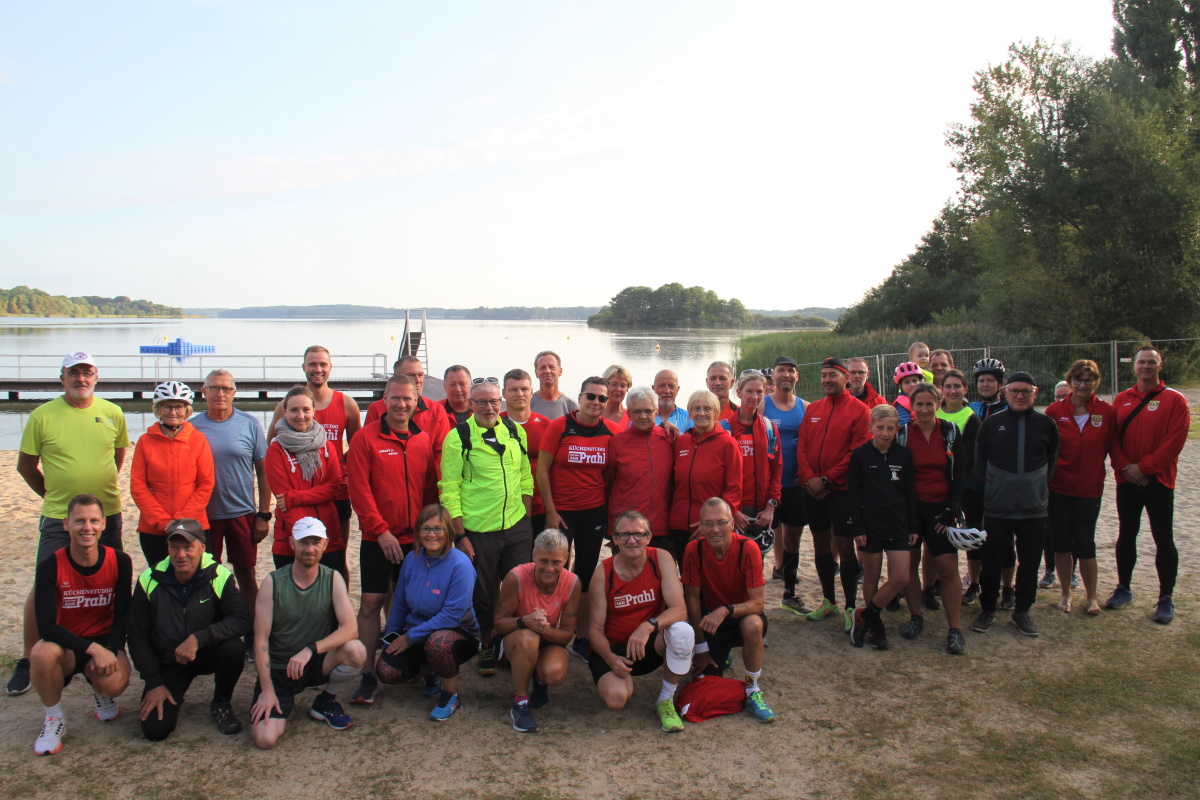 Neuer Teilnehmerrekord zur 27. Schaalseeumrundung