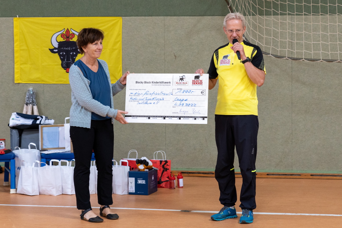 Blocky-Block Spendenlauf unterstützt ein ehrgeiziges Ziel