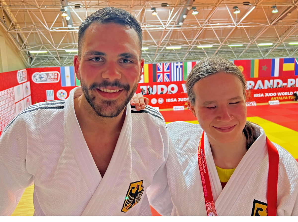 Zwei Debütanten-Medaillen bei Para Judo-EM