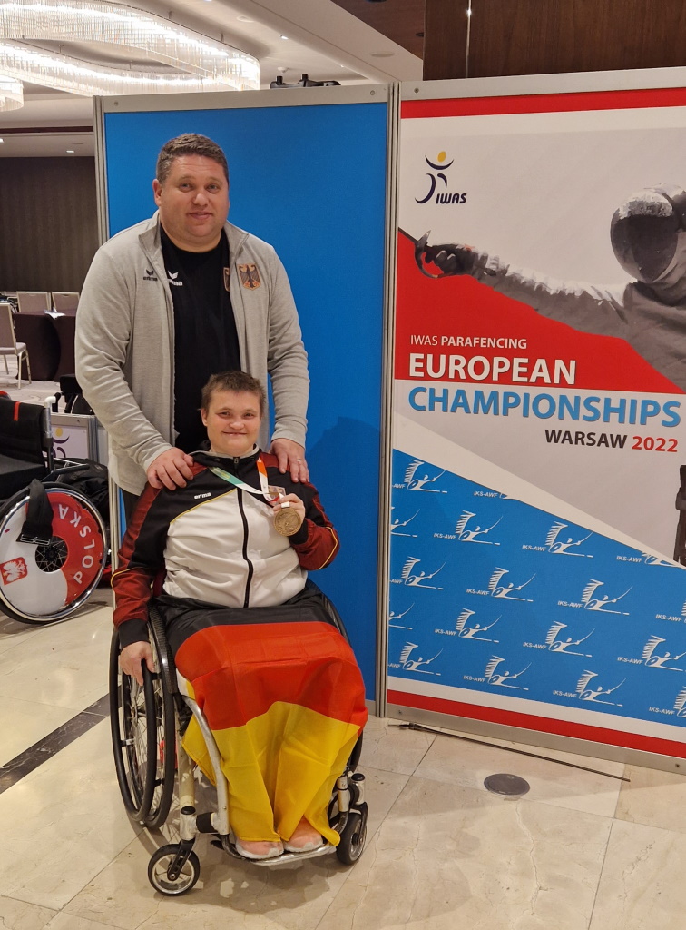 Degenfechterin Sylvi Tauber gewinnt EM-Bronze