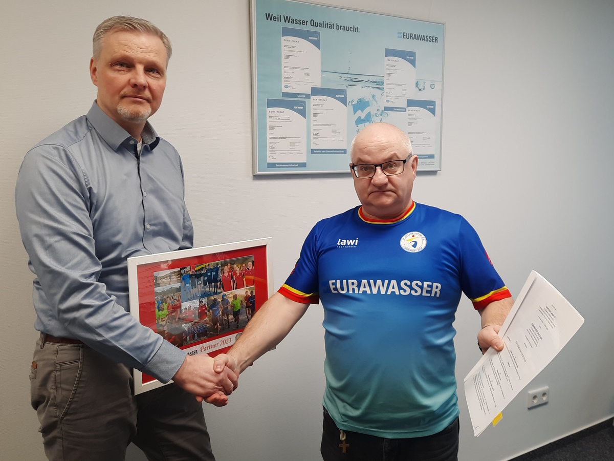 EURAWASSER bleibt Premium – Partner des SC Laage
