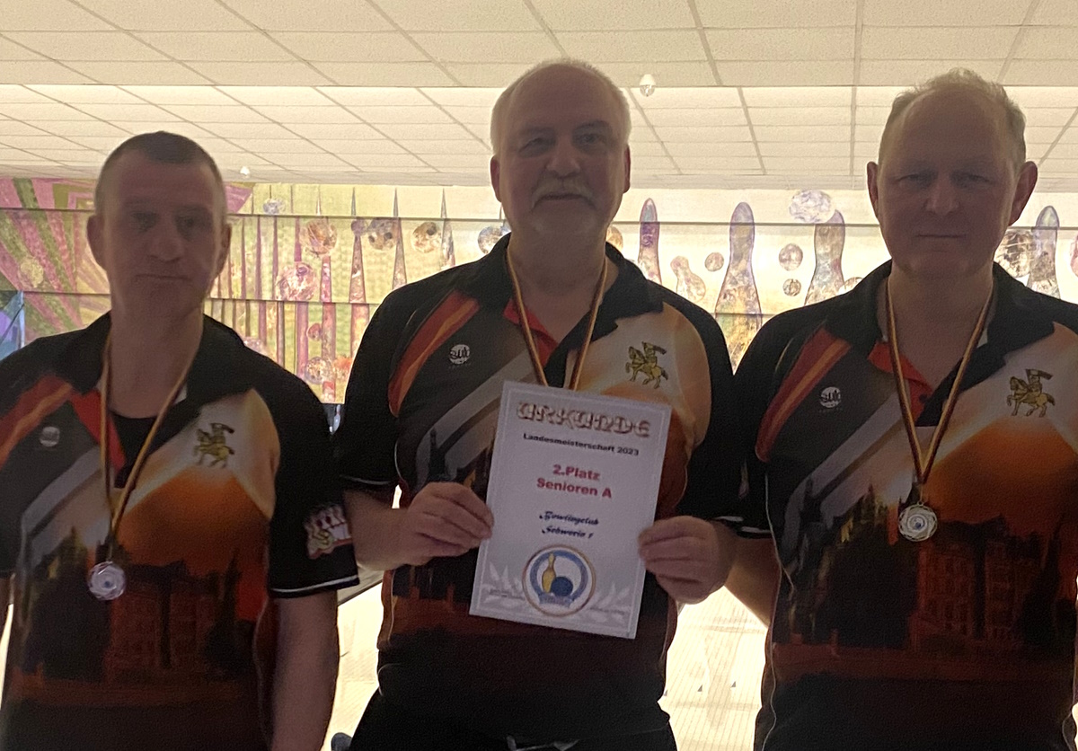 Abschluss der Bowlingsaison bei den Senioren und in der Landesliga