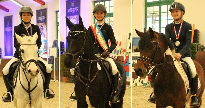 Isabella Schröter zweifache Landeshallen-Springchampioness