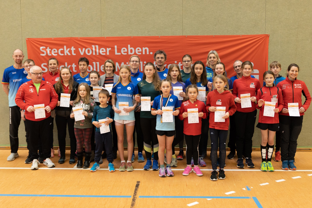 Deutsche Sportabzeichen würdig übergeben