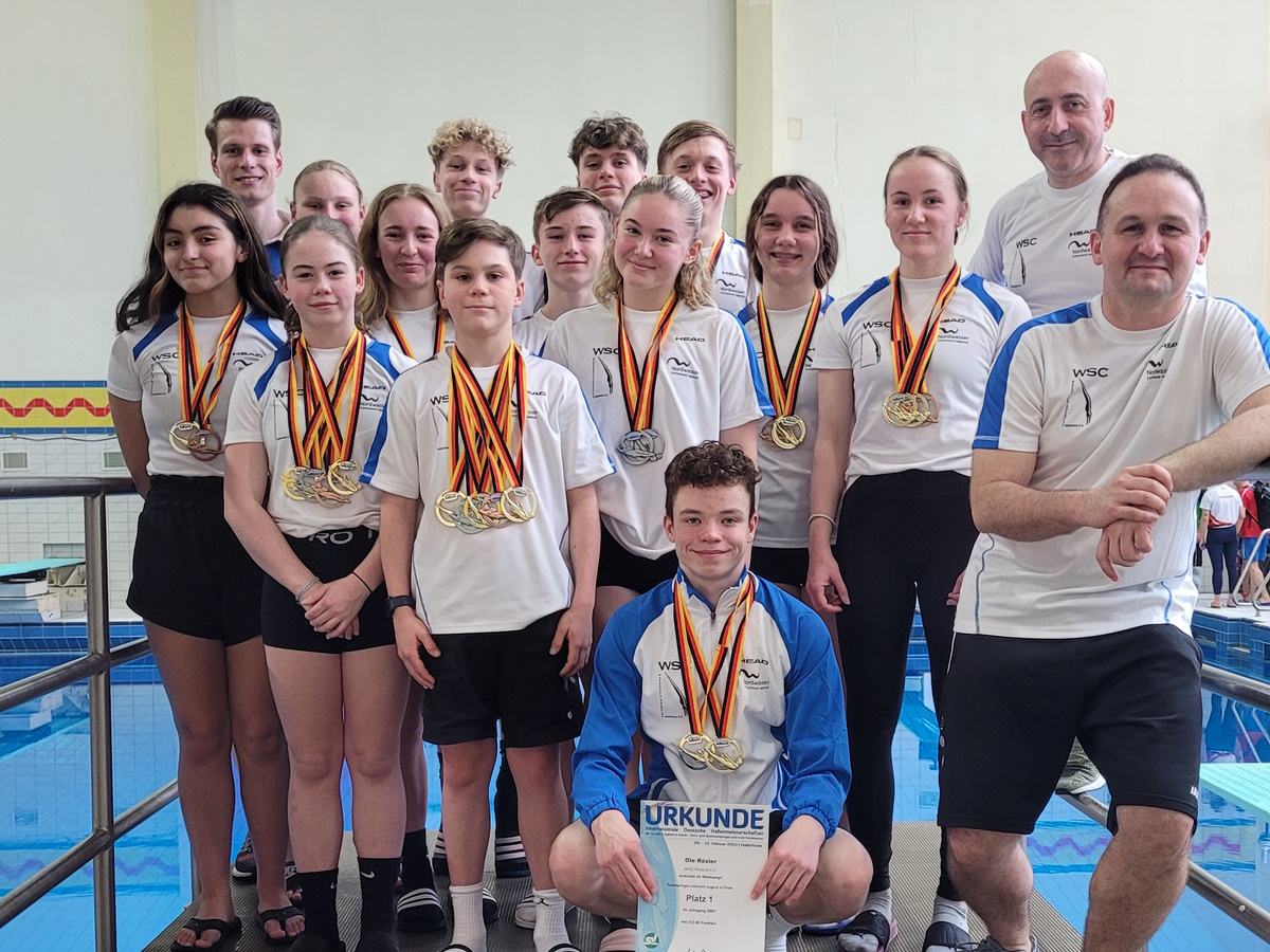 Großartige Teamleistung bei den Internationalen Hallen-DM