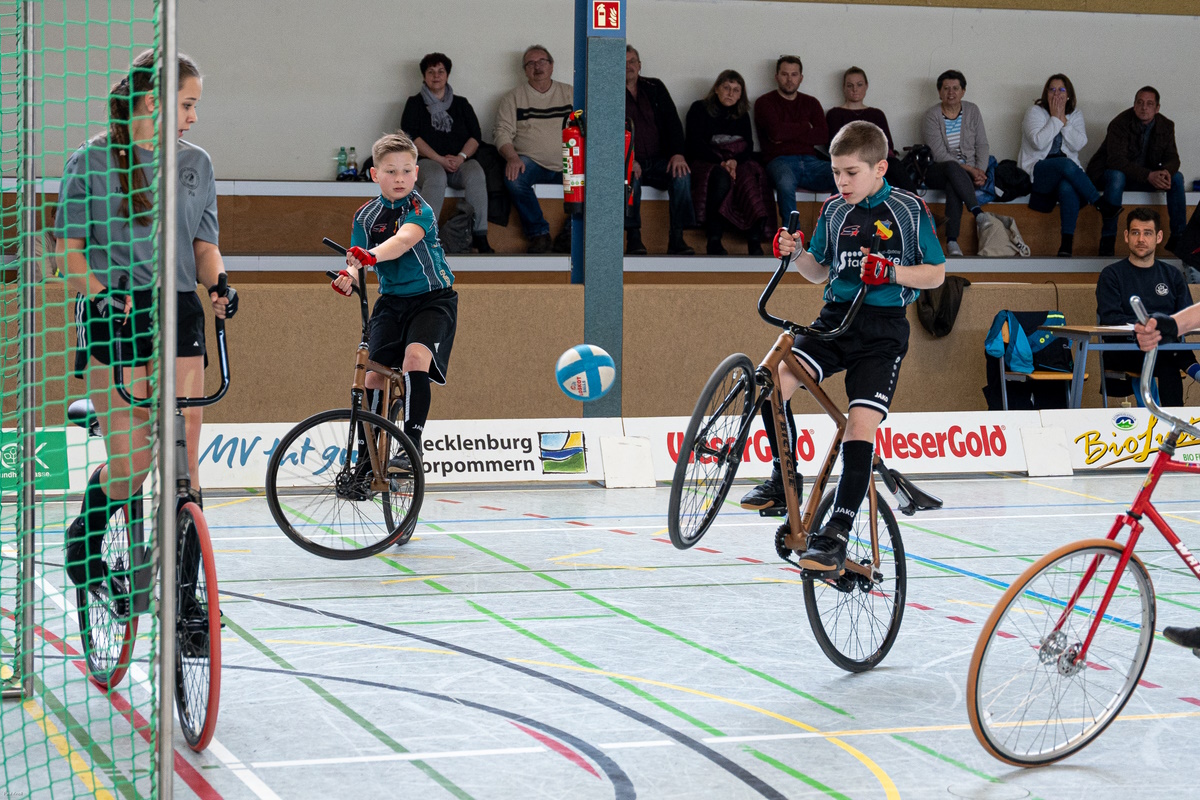 Radball Nachwuchstitel gehen an den RV Wanderlust Lüblow