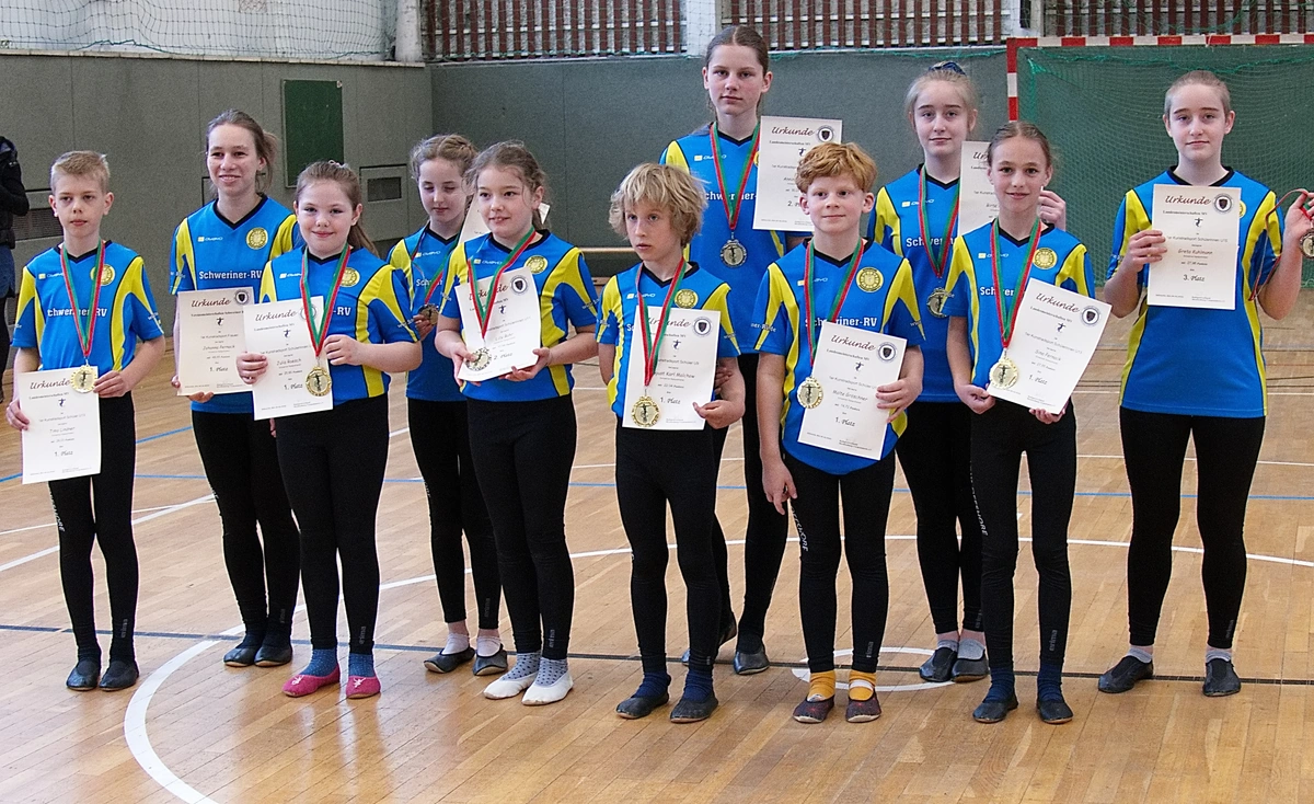 Landesmeisterschaft im Kunstradsport als Generalprobe