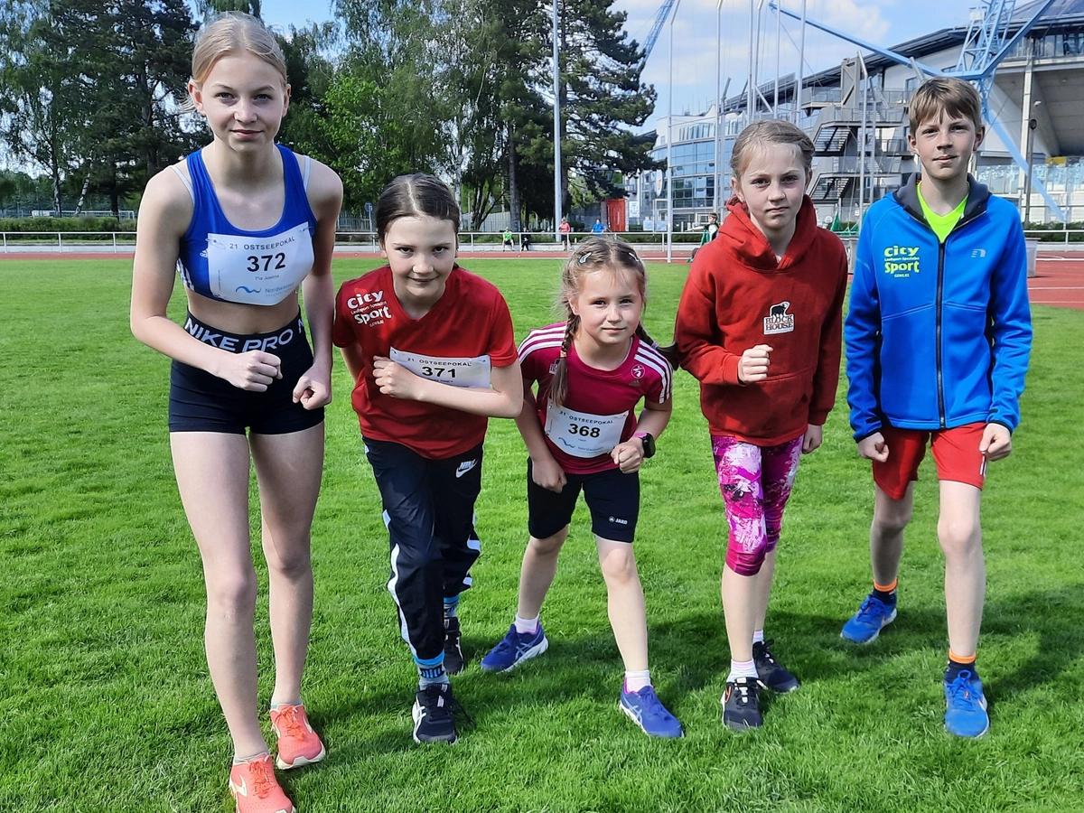 21. Ostseepokal der Leichtathleten in Rostock