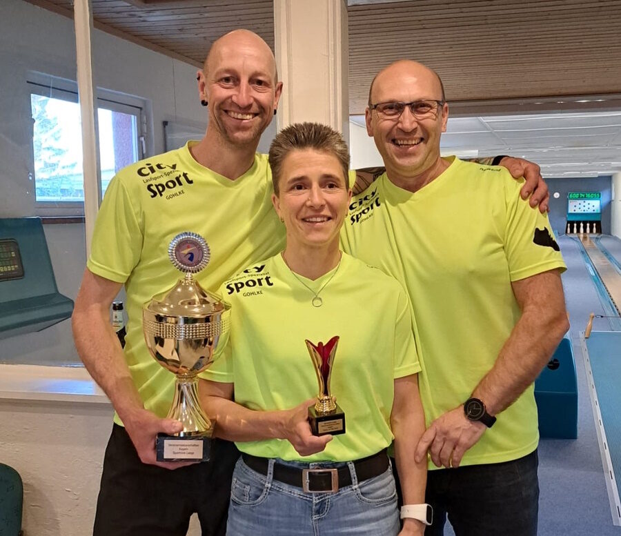 Läufer sind die besten Kegler des Vereins