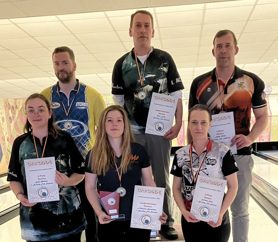Bowling-Titel für Florentine Burmeister und René Linde