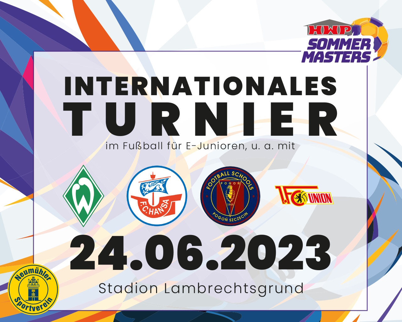 Neumühler SV veranstaltet Mega-Fußballevent