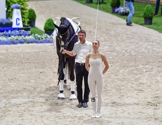 Alina Roß Dritte beim CHIO Voltigieren in Aachen