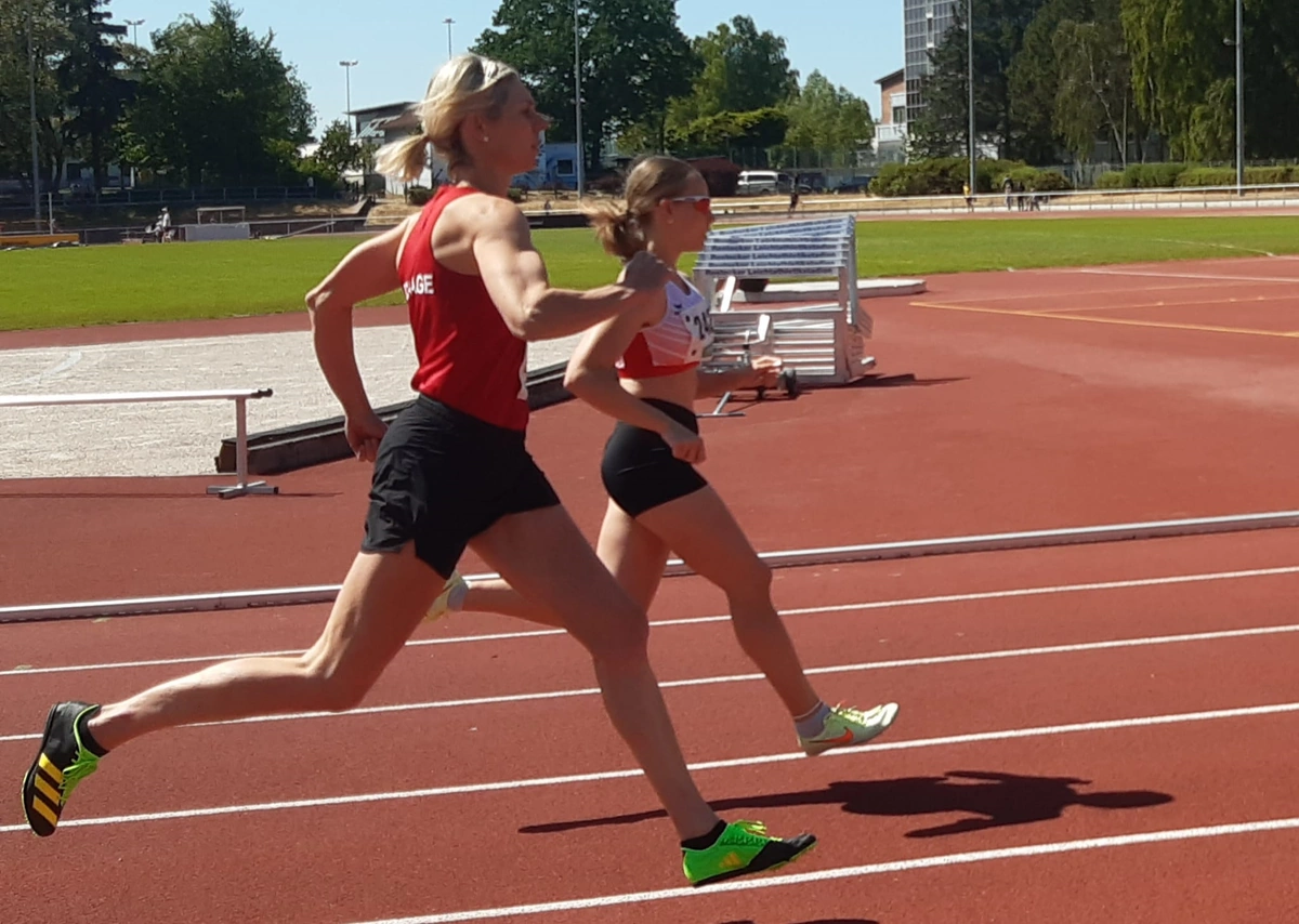 Landestitelkämpfe der Leichtathleten im Stadion