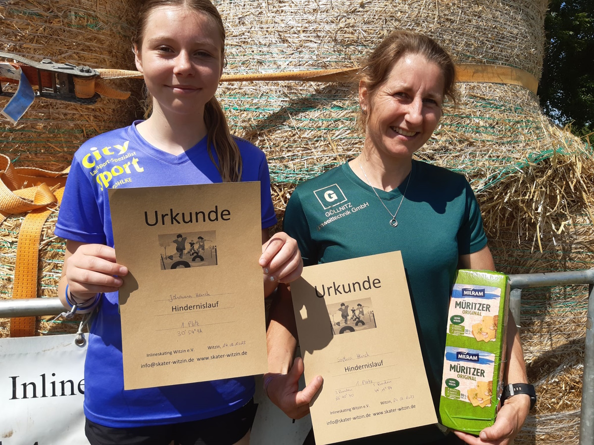 Kein Laufschuh blieb trocken beim 11. Witziner Hindernislauf