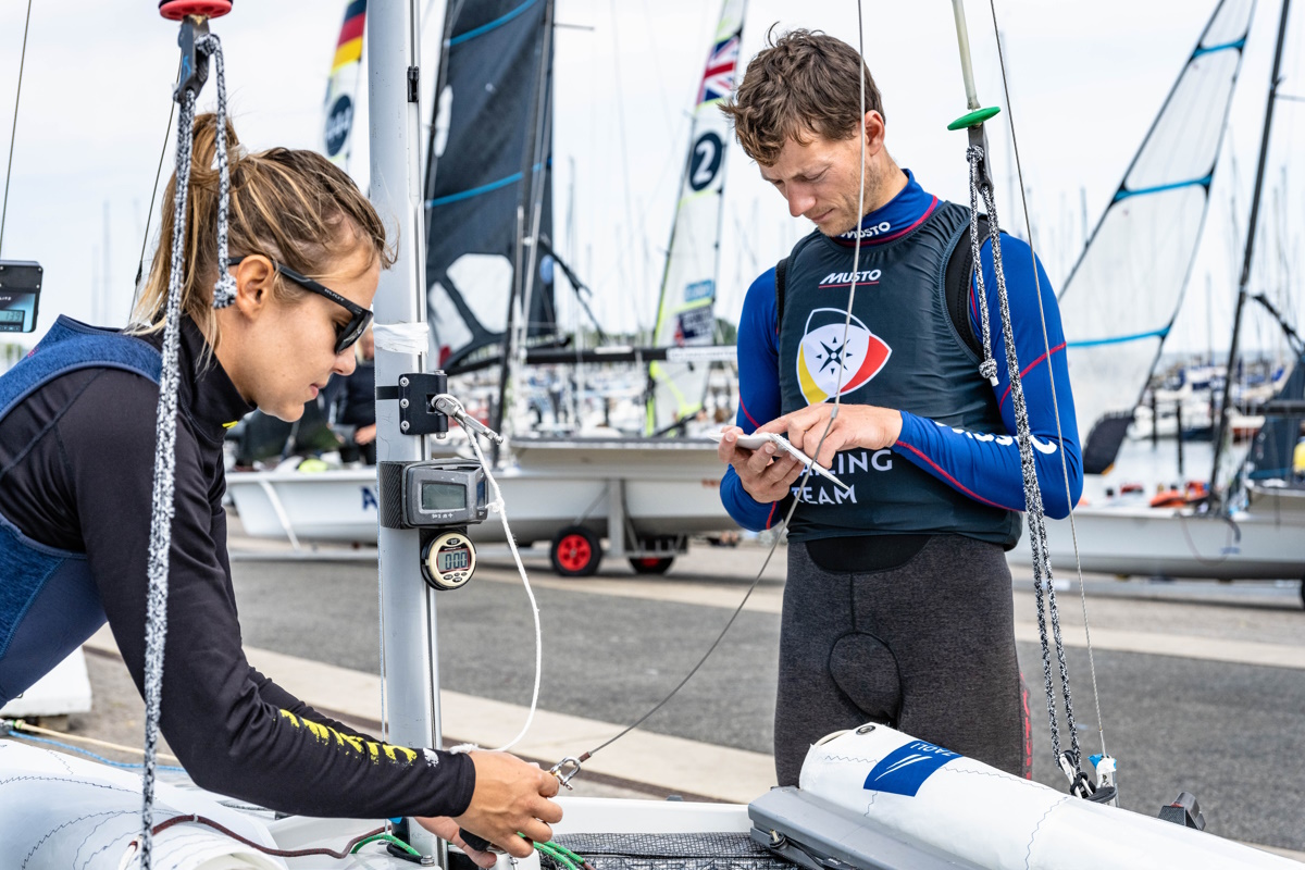Silber für Malte und Anastasiya Winkel beim Paris 2024 Test Event in Marseille