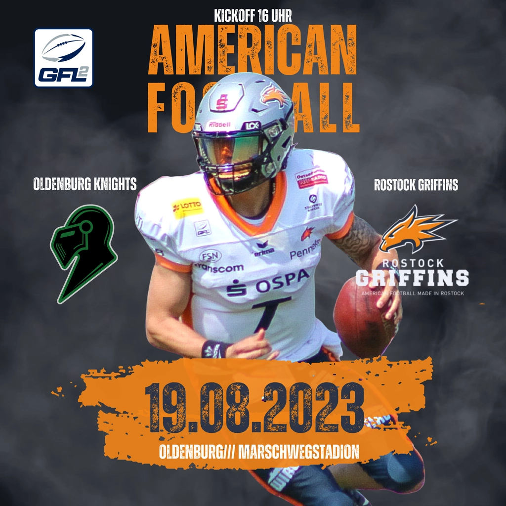 Griffins reisen zu den Knights nach Oldenburg