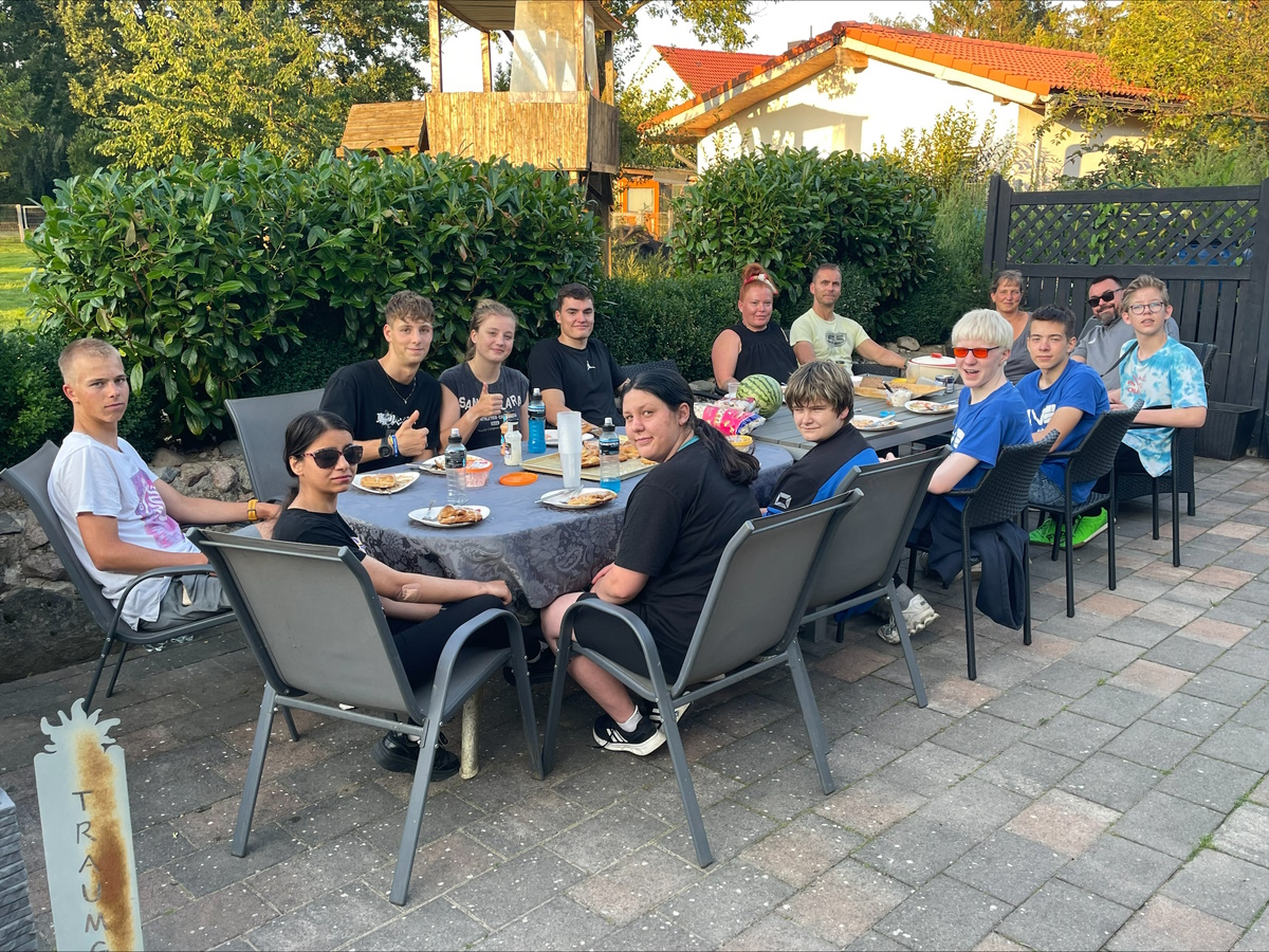 Gemeinsame Vorbereitung auf die Goalball Jugend-DM