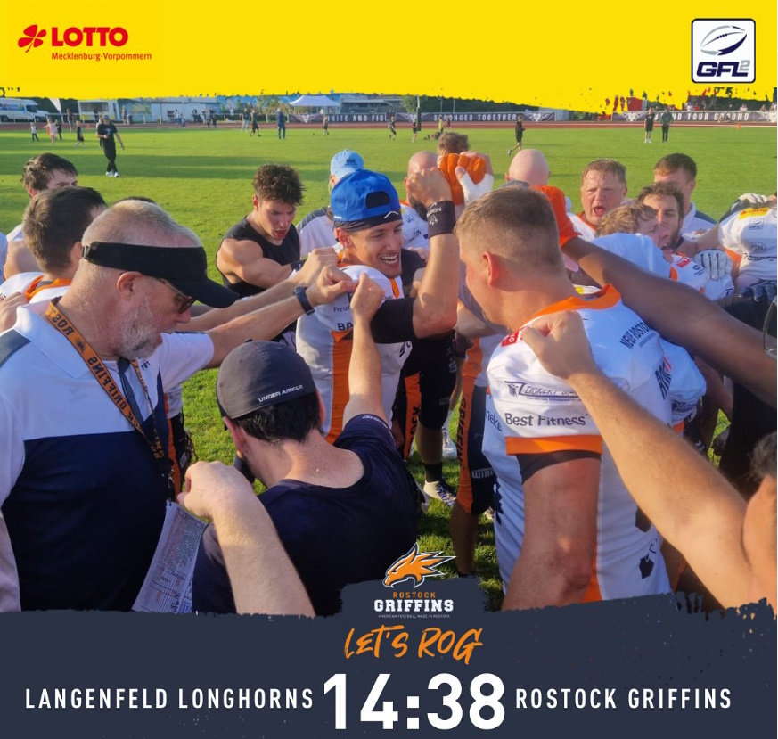 Griffins siegen souverän in Langenfeld