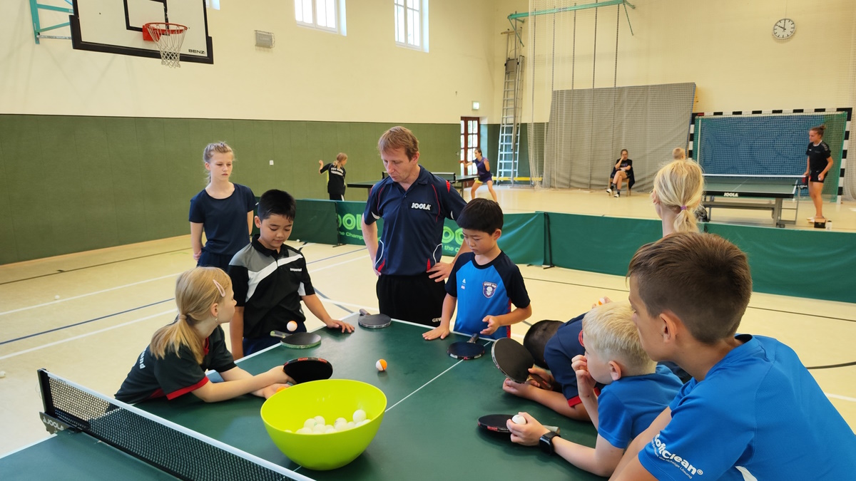 Hohe Trainingsqualität beim Tischtennis-Leistungslehrgang