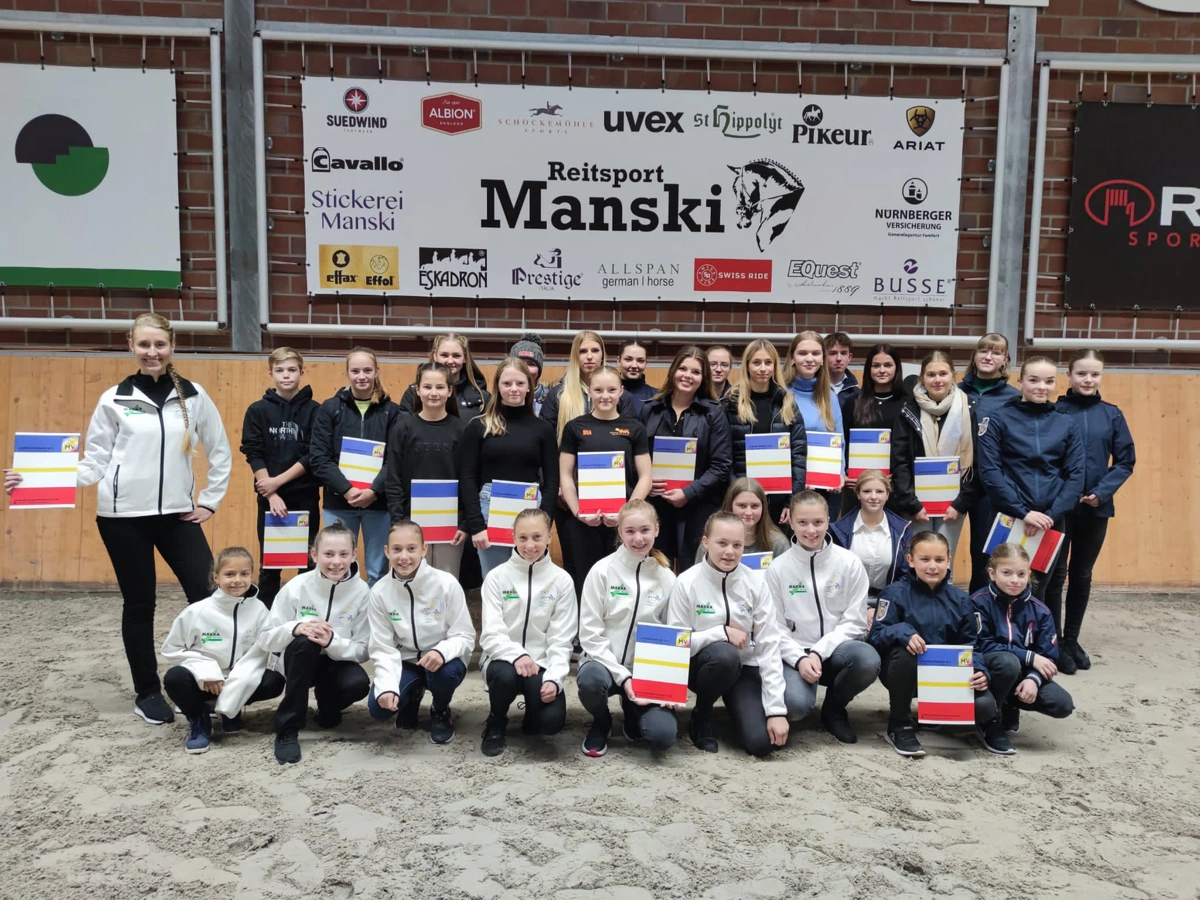 Neuer Landeskader des Pferdesportverbandes MV steht