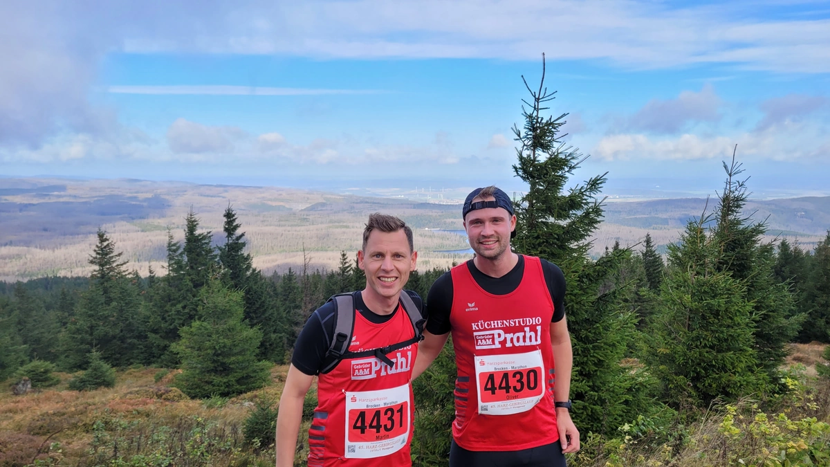 Höhenmeter beim Brockenmarathon gesammelt