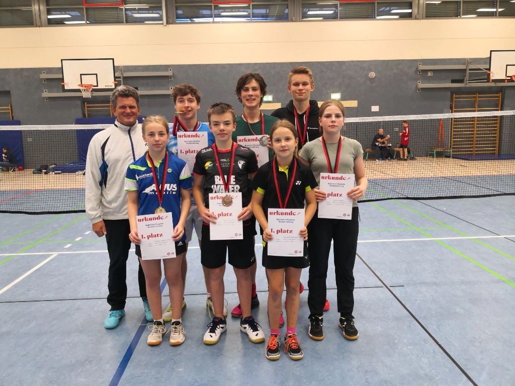 Auftakt ins 2. Halbjahr – Schweriner Badmintonnachwuchs legt perfekten Start hin