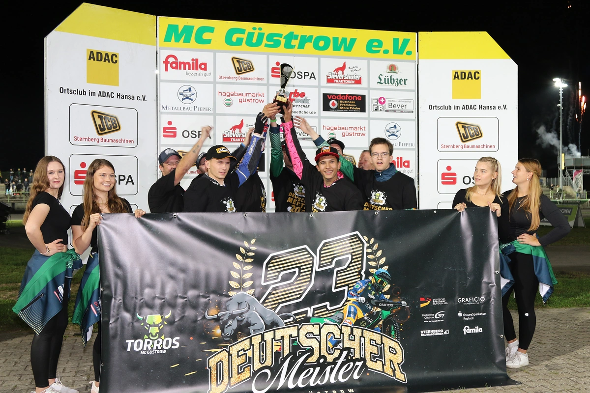 MC Güstrow Torros sind Deutscher Meister 2023