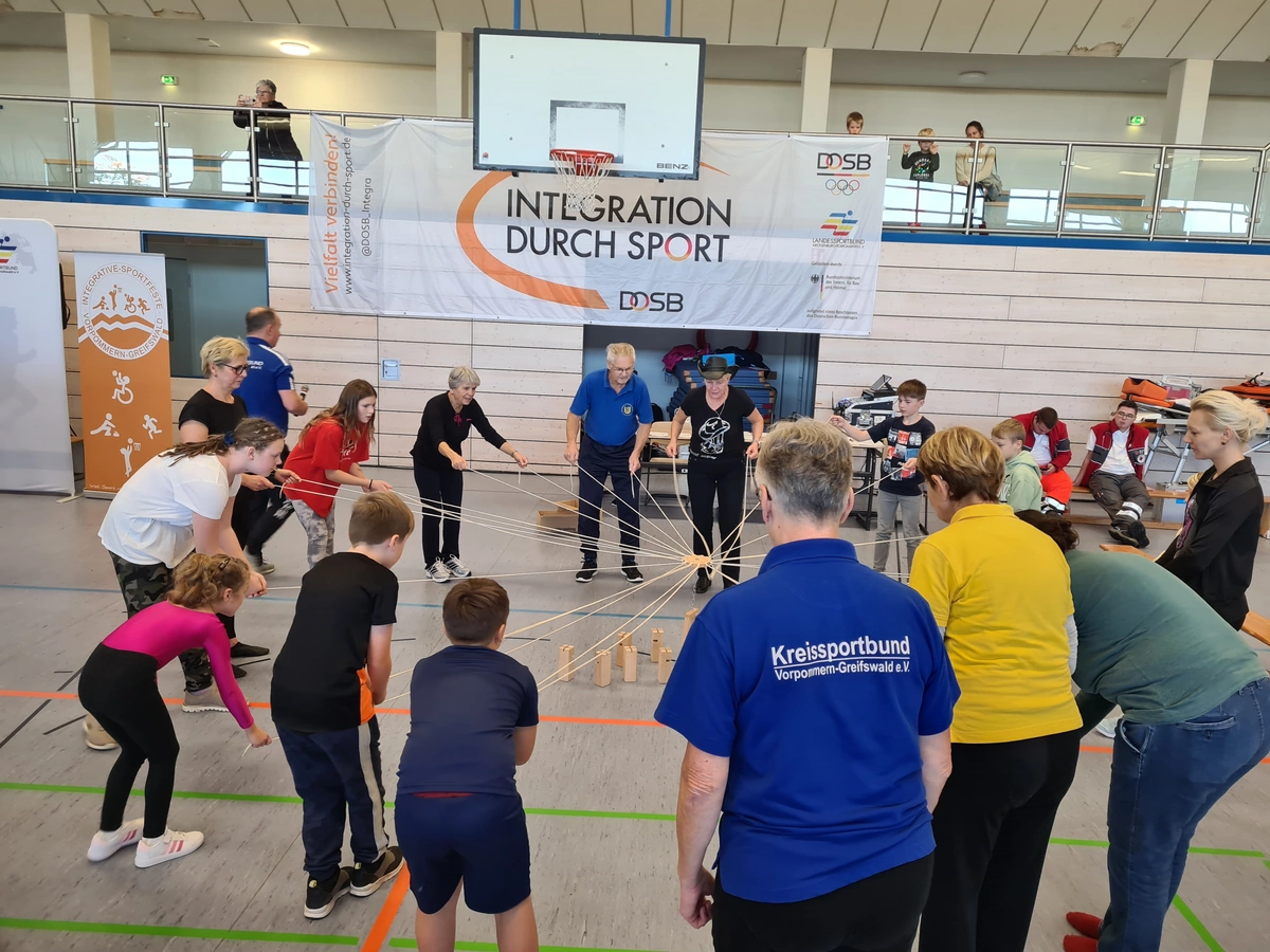 “Integratives Sportfest – Sport für Jedermann“ in Ueckermünde