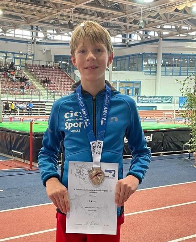 Laager Langstreckenläufer holt Vizemeisterschaft