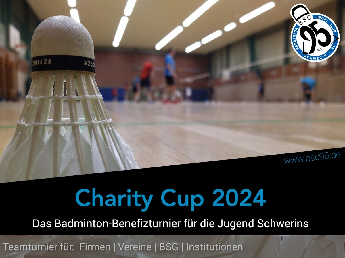Gutes für Kinder tun – Schweriner Badmintonverein lädt zum Charity Cup