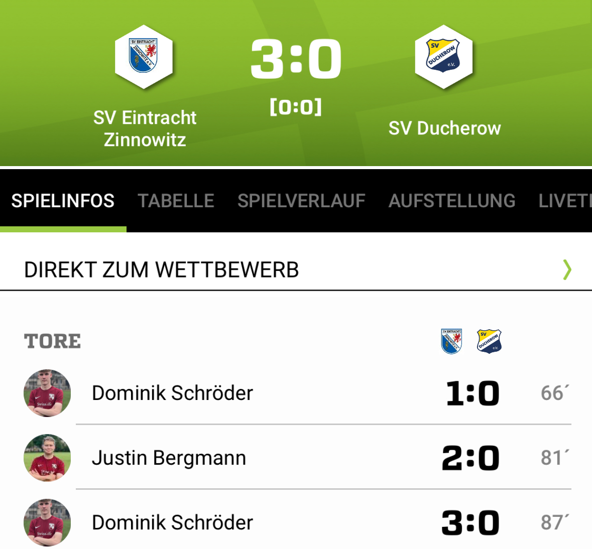 Zinnowitz punktet dreifach