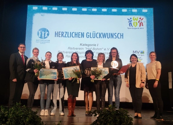 Sechs Auszeichnungen für den Pferdesport MV