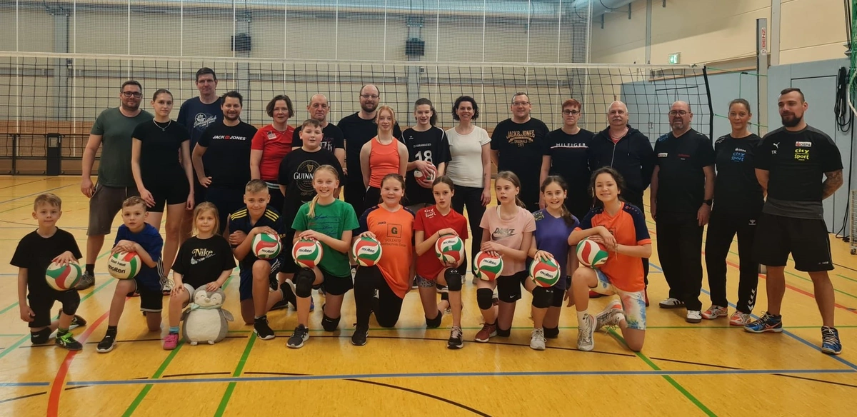 Familientag beim Volleyballnachwuchs des SC Laage